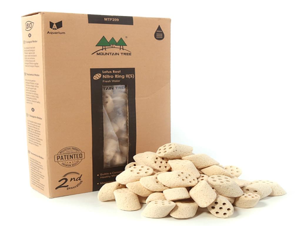 Mountain Tree Lotus Nitro Ring ΙΙ για canister και sump Ενυδρείων Γλυκού νερού. Τιμή ανά κουτί (1 κουτί = 1 λίτρο = 600 γραμμάρια)