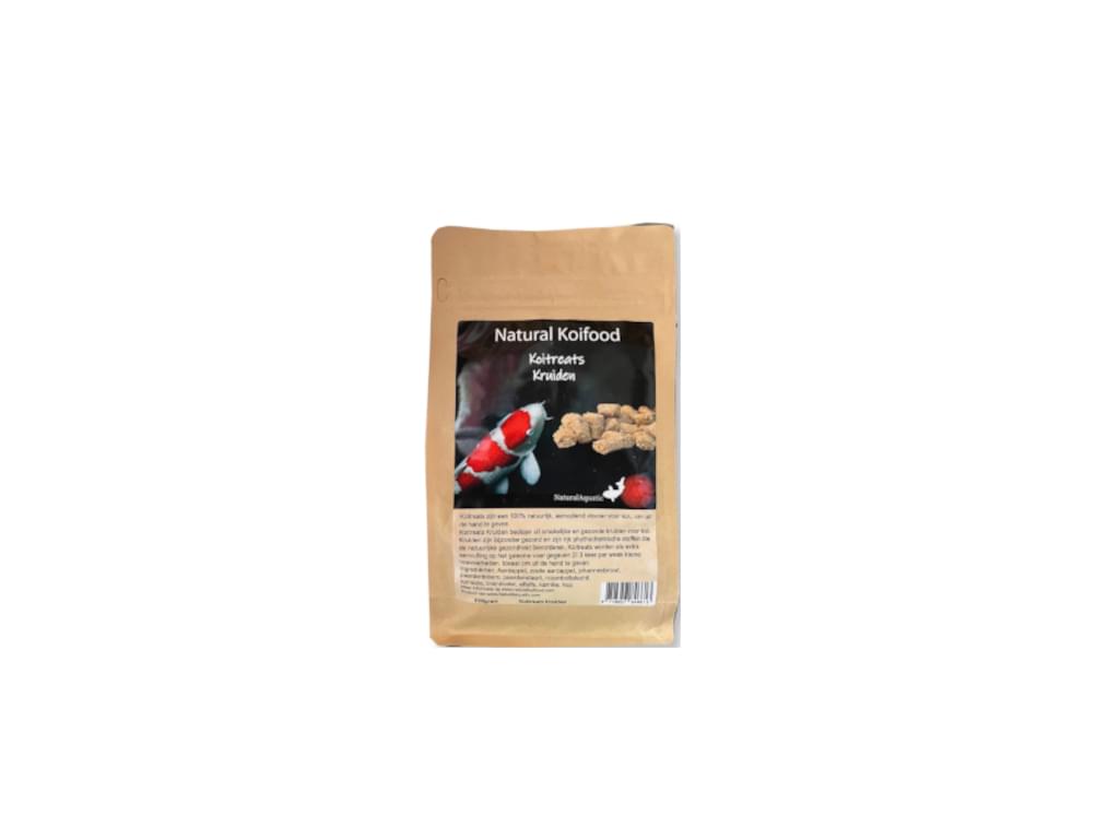 Τροφή για ψάρια Koi - Natural Aquatic KoiTreats Kruiden (Βότανα) 350 γραμμάρια