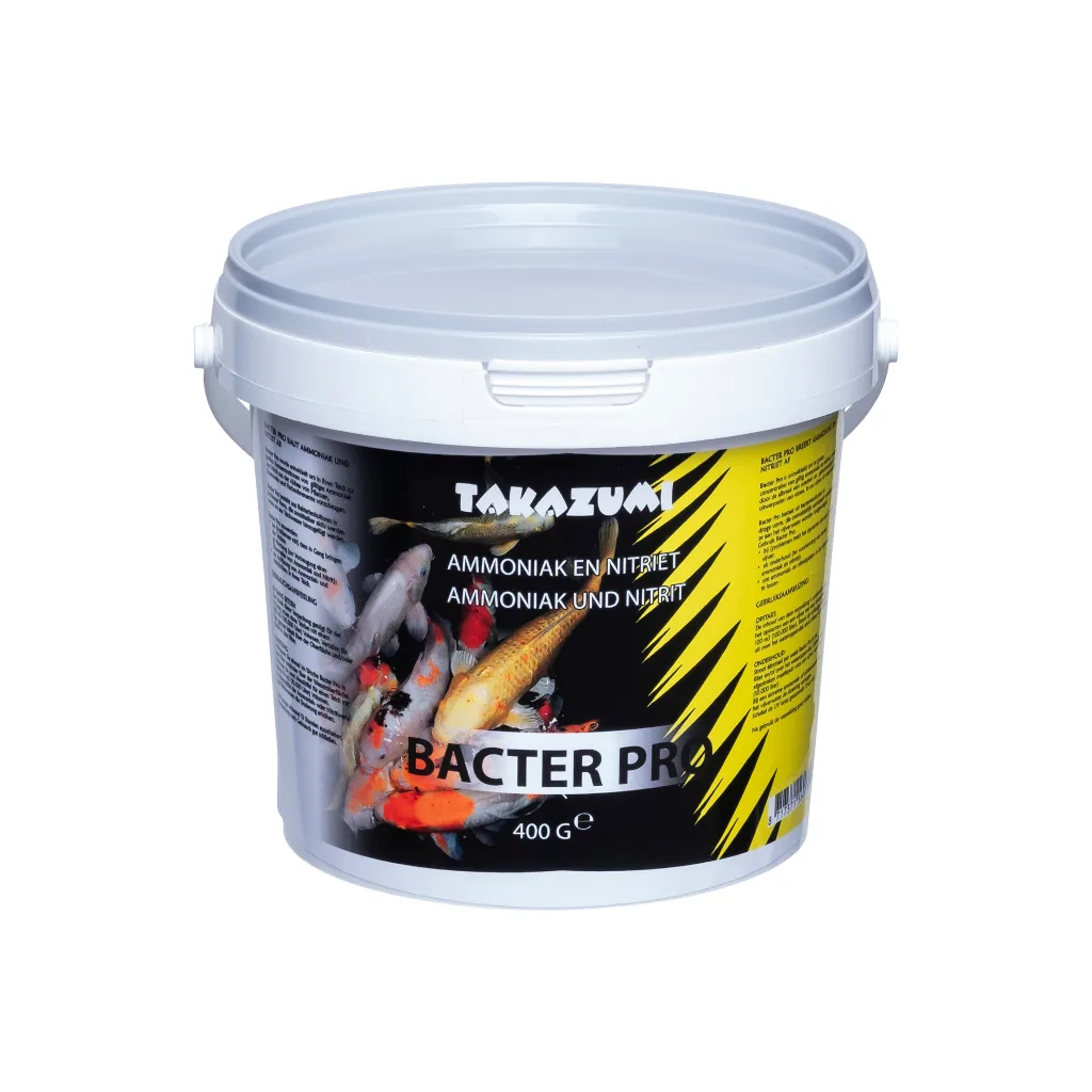 Takazumi Bacter Pro - Εξουδετερώνει Αμμωνία και Νιτρώδη εντός 24ωρου - Συσκευασία 400 γραμμαρίων