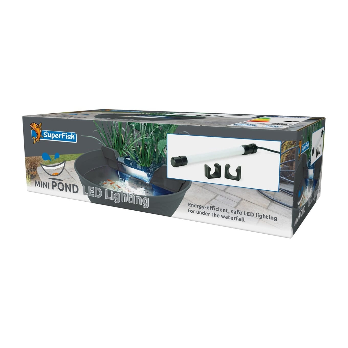 SuperFish Mini Cascade Pond LED – Φωτισμός Μίνι Λιμνούλας (Μόνο με προπαραγγελία διάθεση σε 10-15 εργάσιμες)