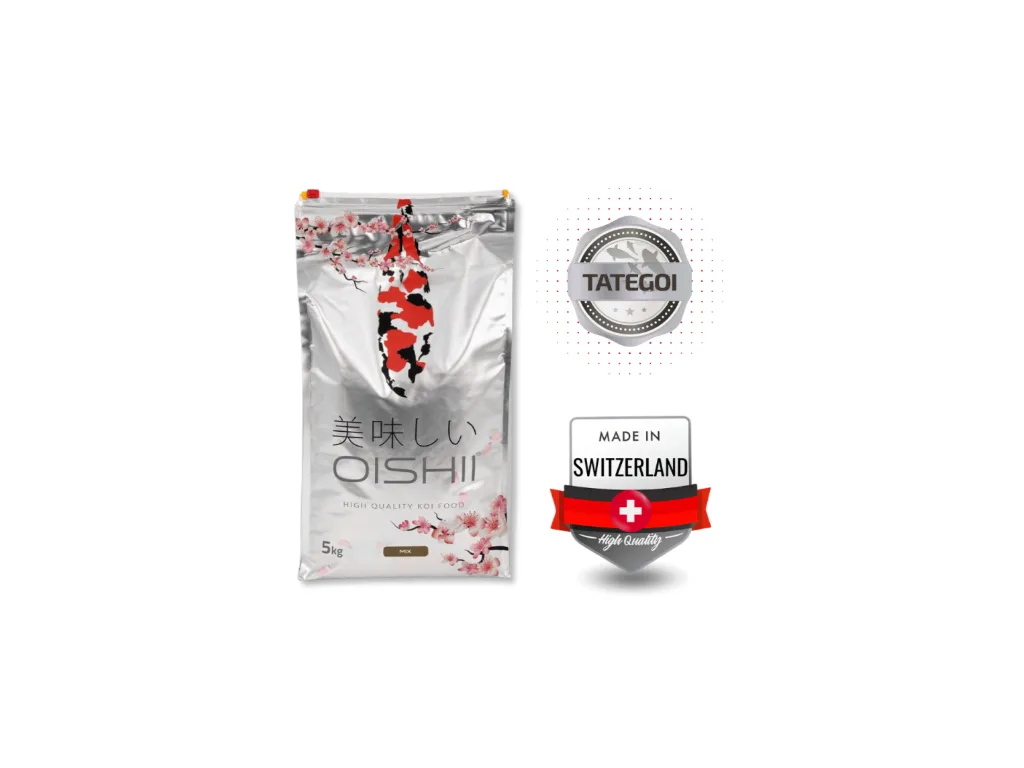 Τροφή για Koi - Oishii® Mix - Επιπλέουσα 4,5mm - Ελβετική υπεροχή - Συσκευασία 1 κιλού
